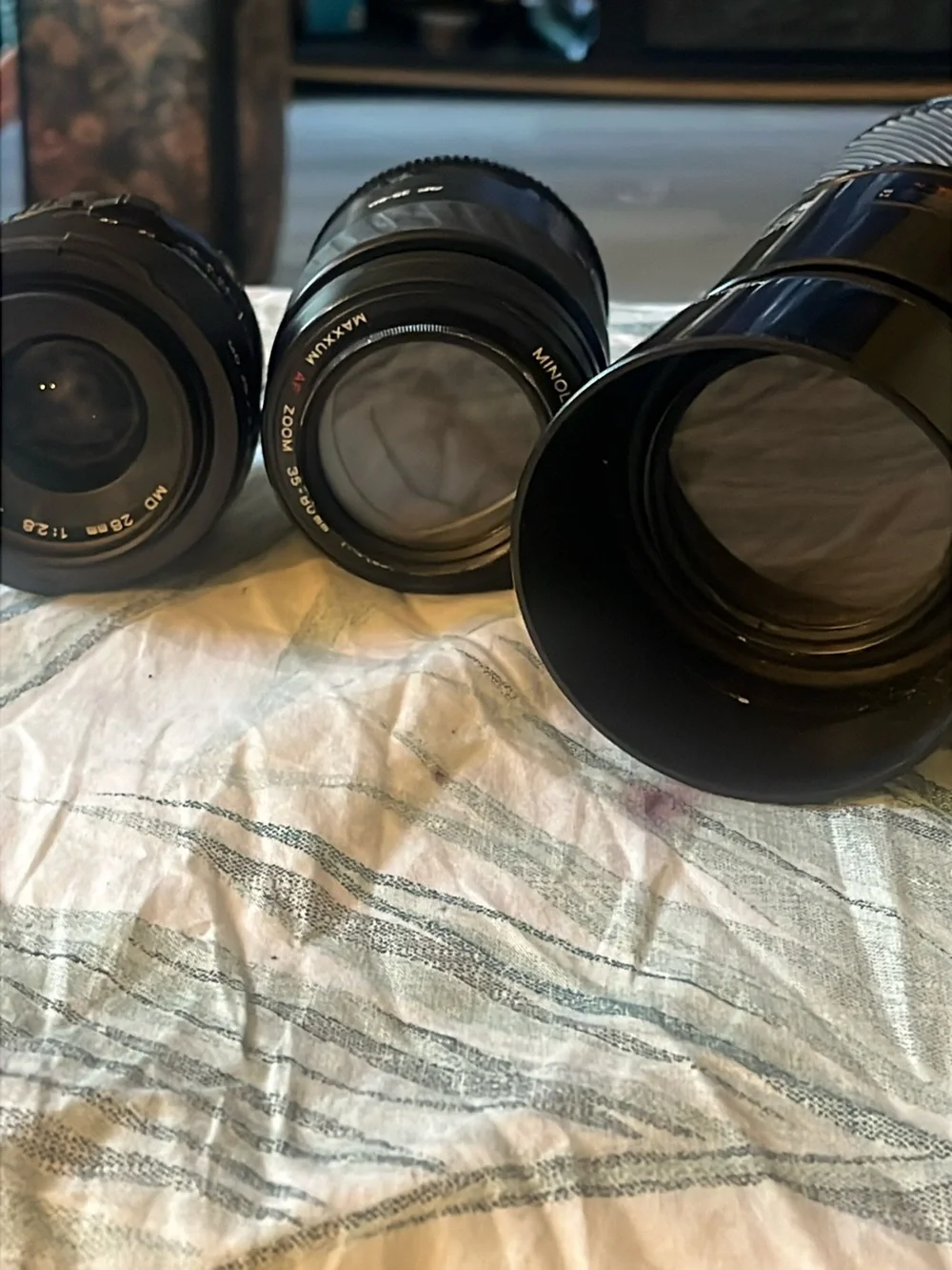 28mm f/2.8 Manual Camera Lens - Black